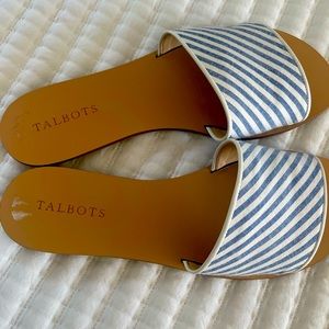 TALBOTS slide sandal